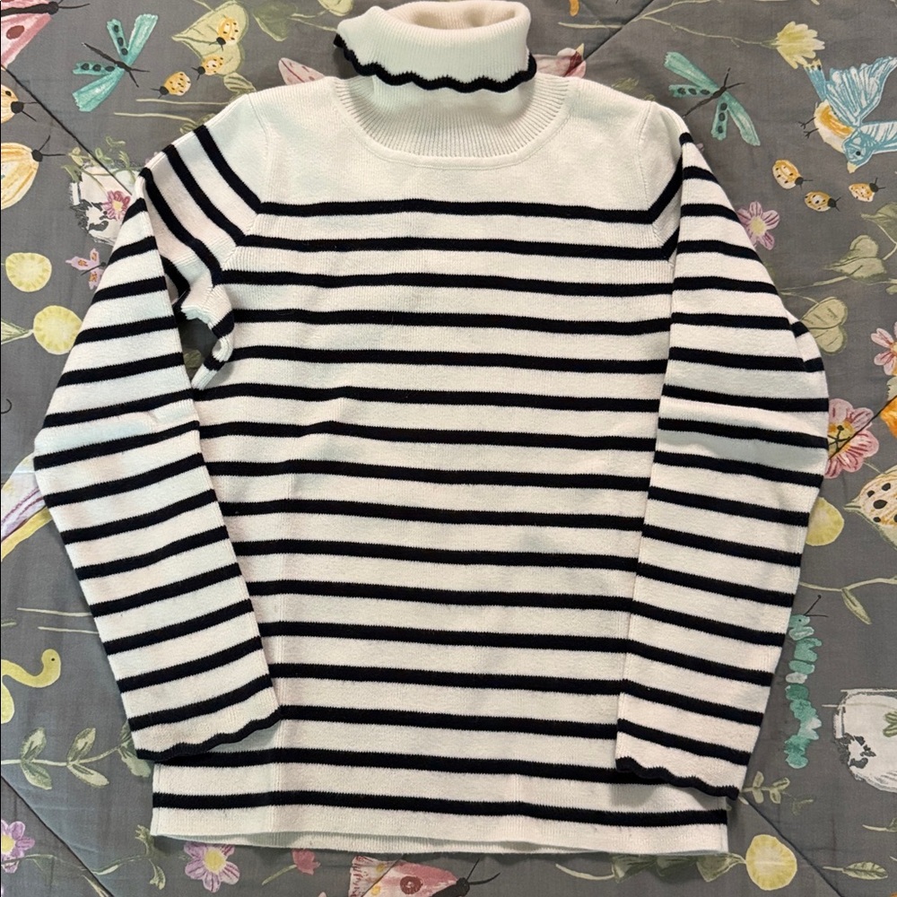 Jacadi Girl Turtle Neck Sweater